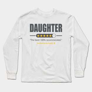 Five Stars Daughter v2 Long Sleeve T-Shirt
